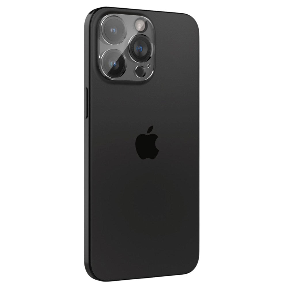 iPhone 16 Pro / 16 Pro Max / 15 Pro / 15 Pro Max / 14 Pro / 14 Pro Max Spigen Glass tR Optik Kameraglas - 2 stk - Gennemsigtig