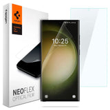 Samsung Galaxy S23 Ultra Spigen NeoFlex Plastic Skjermbeskytter - 2-Pack - Gjennomsiktig