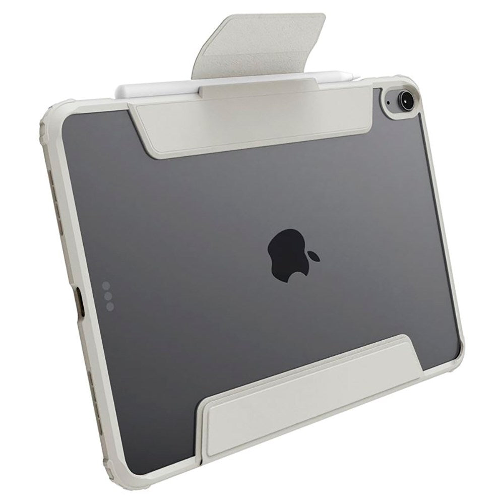 iPad Air 10,9-11" (2025-2020) Spigen Air Skin Pro Leather Flip Cover - Grå 
