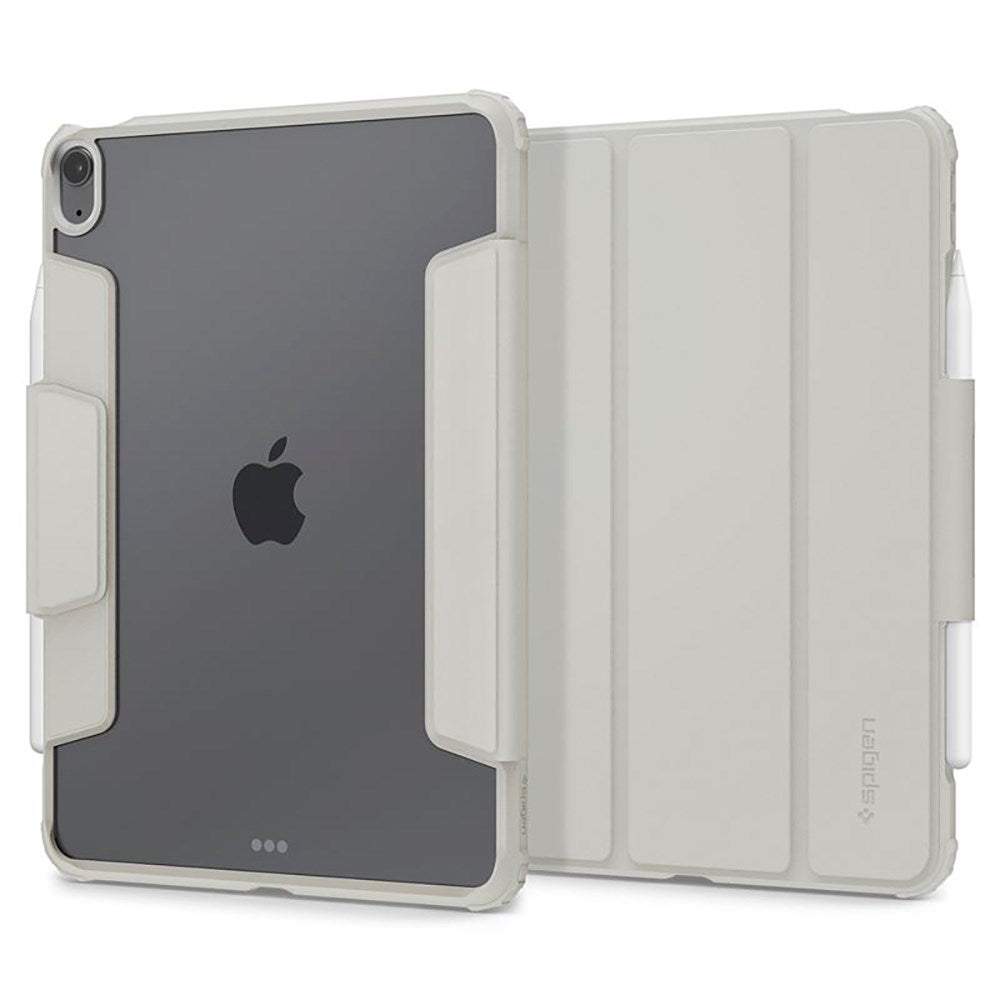 iPad Air 10,9-11" (2025-2020) Spigen Air Skin Pro Leather Flip Cover - Grå 