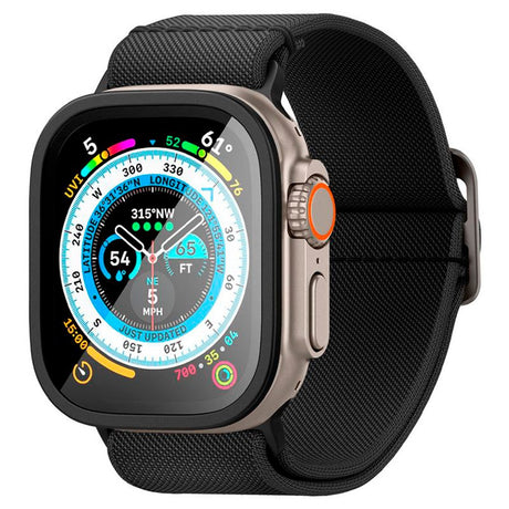 Apple Watch Ultra 1/2 (49 mm) Spigen Slim Pro GLAS.tR Skjermbeskytter - Svart