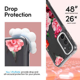 Samsung Galaxy S23 FE Cyrill Cecile Plastik Bagside Cover m. Strop - Rose Floral