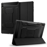 Samsung Galaxy Tab S9+ (Plus) Spigen Rugged Armor Pro Flip Case - Sort