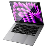MacBook Air 15" M2/M3/M4 (2023-2025) Spigen Glas.tr Slank skjermbeskytter - Gjennomsiktig