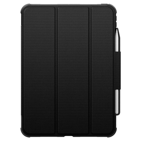 iPad Pro 11" (2025 / 2024) Spigen Rugged Armor Pro Flip Cover m. Apple Pencil Holder - Sort