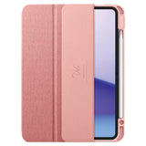 iPad Pro 11" (2024) Spigen Urban Fit Flip-deksel med penneholder - Rose Gold