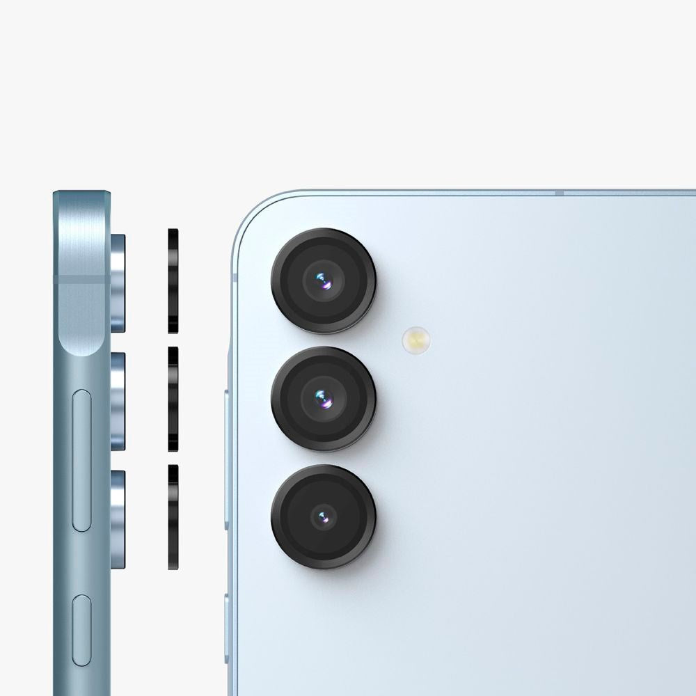 Ringke Samsung Galaxy A35 (5G) / A55 (5G) Beskyttelsesglass til kameralinse - svart kant