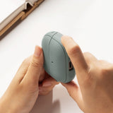 Ringke Samsung Galaxy Buds 3 / 3 Pro Onyx Magnetic Flexible Plastic Cover m. Karabinkrok - MagSafe-kompatibel - Grønn