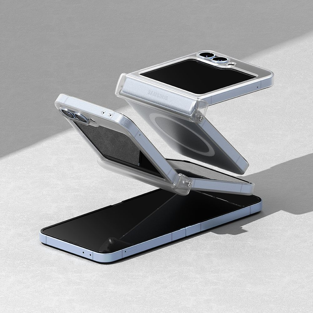 Ringke Slim Hinge Plastdeksel - Samsung Galaxy Z Flip6 - MagSafe-kompatibel - Svart