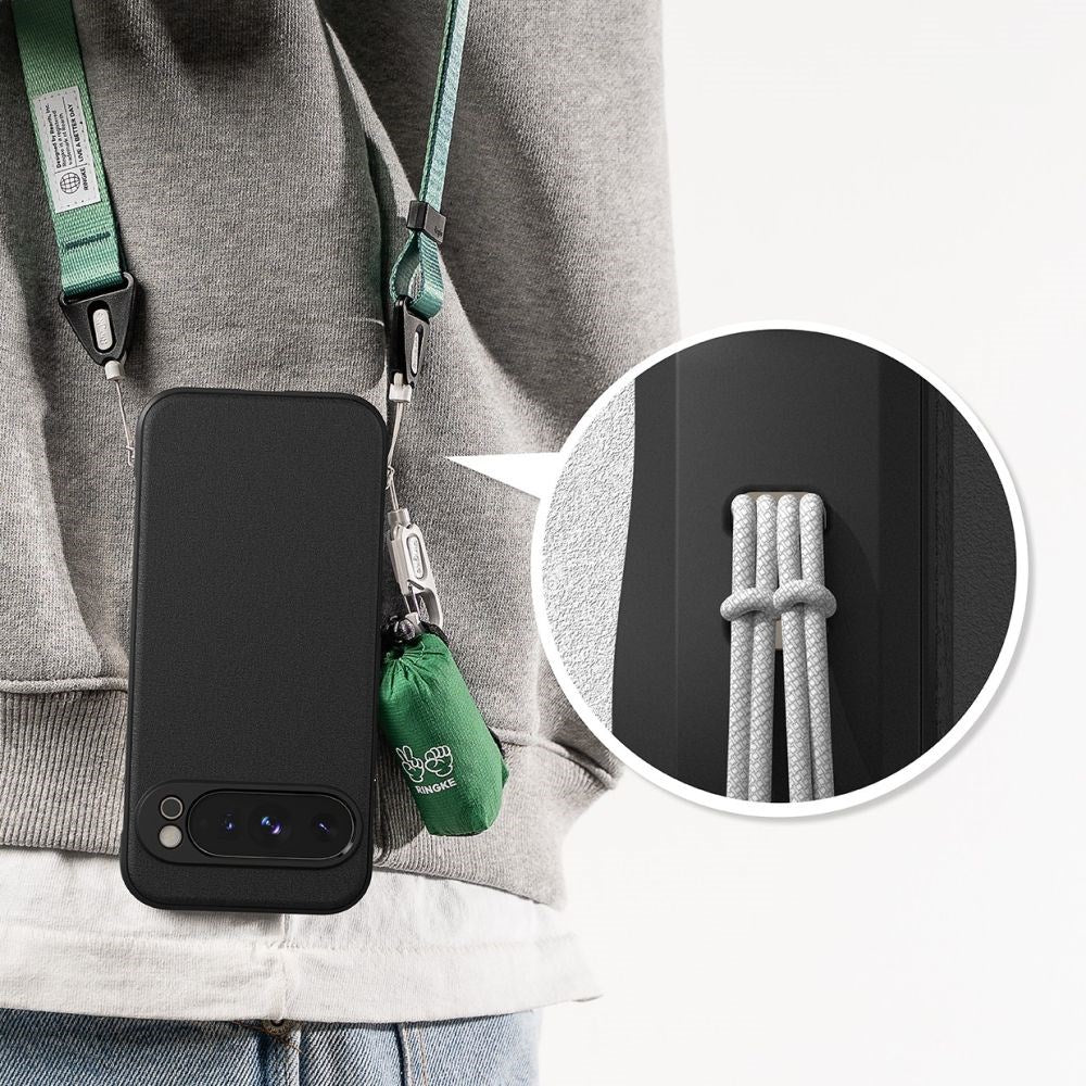 Google Pixel 9 Pro XL Ringke Onyx Bakdeksel - Svart