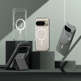 Ringke Fusion fleksibelt plastdeksel - Google Pixel 9 / 9 Pro - MagSafe-kompatibel - Gjennomsiktig