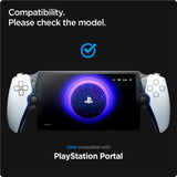 Spigen Glass tR EZ Fit skjermbeskytter for PlayStation Portal Remote Player - Gjennomsiktig