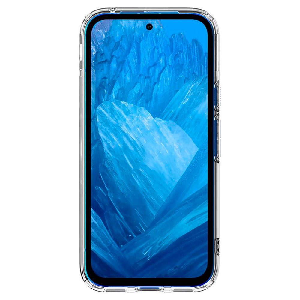 Google Pixel 8a Spigen Ultra Hybrid Bakdeksel - MagSafe-kompatibelt - Gjennomsiktig / Svart