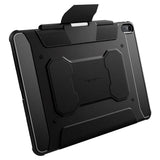 iPad Air 13" (2025 / 2024) Spigen Rugged Armor Pro Flip Cover m. Apple blyantholder - svart