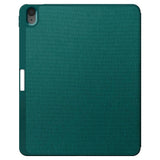 iPad Air 13" (2025 / 2024) Spigen Urban Fit Stof Flip Cover m. Pen Holder - Grøn