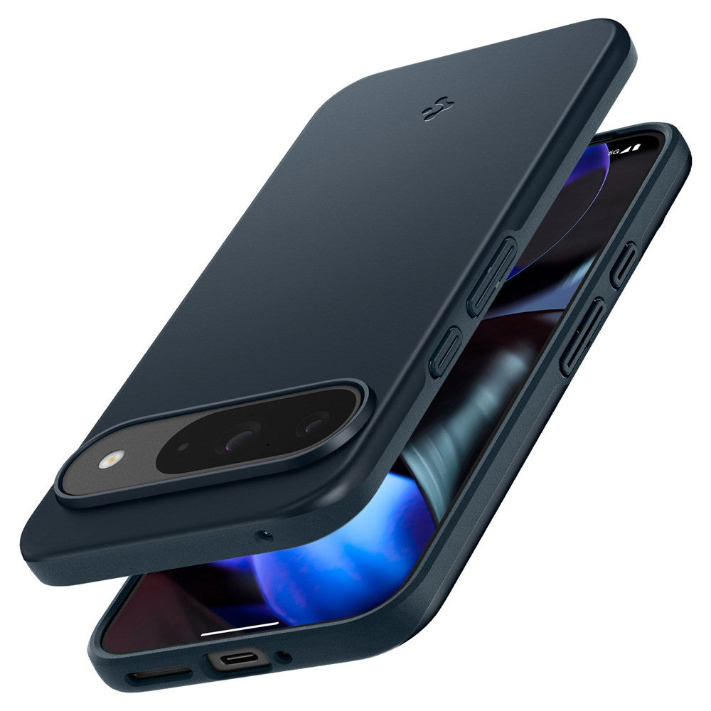 Google Pixel 9 / 9 Pro Spigen Thin Fit Hybrid mobildeksel - grå