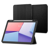 iPad Air 11" (2025 / 2024) Spigen Urban Fit Stof Flip Cover m. Pen Holder - Sort