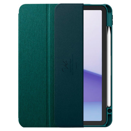 iPad Air 11" (2025 / 2024) Spigen Urban Fit Flip-deksel med penneholder - Grønn