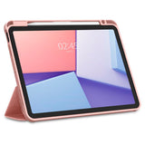 iPad Air 11" (2025 / 2024) Spigen Urban Fit Flip-deksel med penneholder - rosa gull