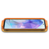Spigen - Samsung Galaxy A35 (5G) - AlignMaster Glass tR Skjermbeskytter - 2 stk - Case Friendly - Gjennomsiktig