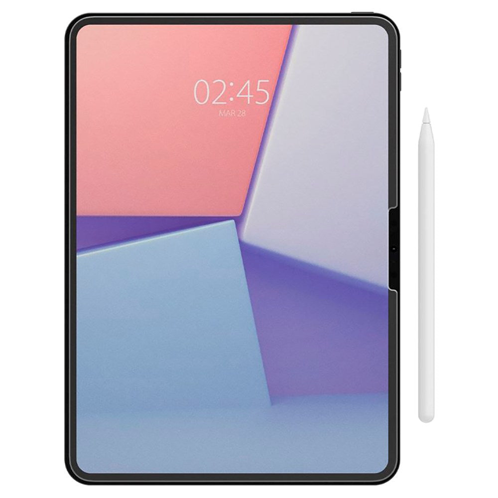 iPad Pro 11" (2024) Spigen Paper Touch EZ Fit Glas.tR Skjermbeskytter - Veskevennlig - Gjennomsiktig
