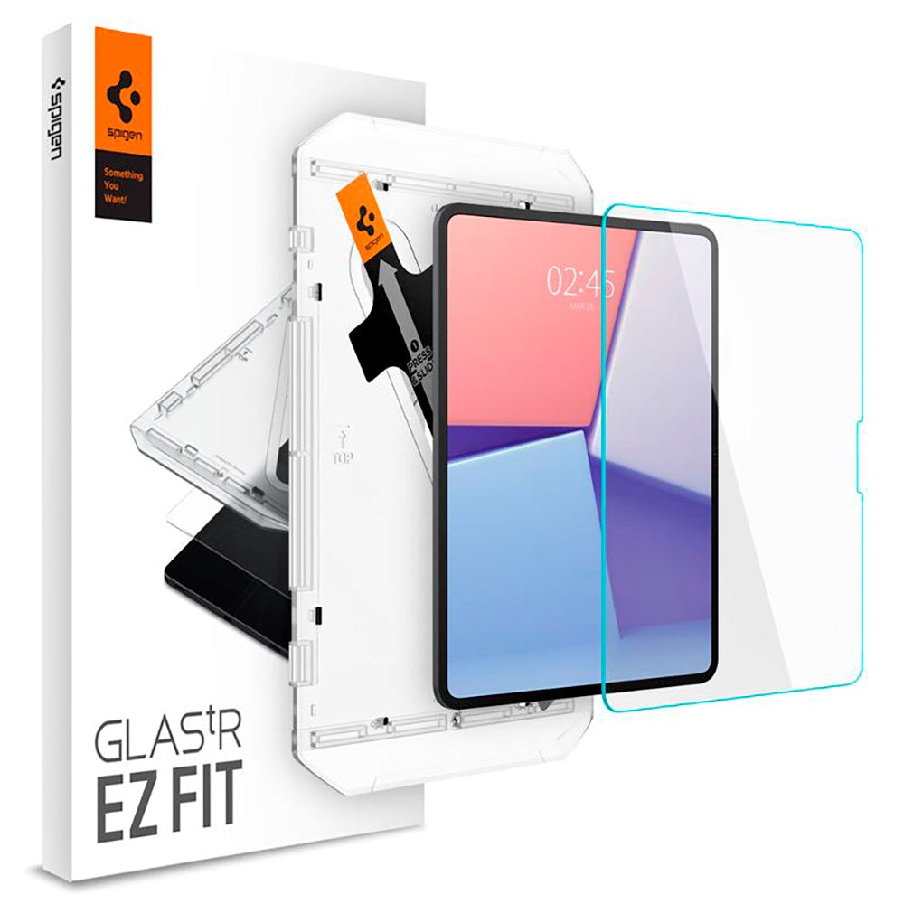 iPad Pro 13" (2025 / 2024) Spigen EZ Fit Glas.tR Skærmbeskyttelse - Case Friendly - Gennemsigtig