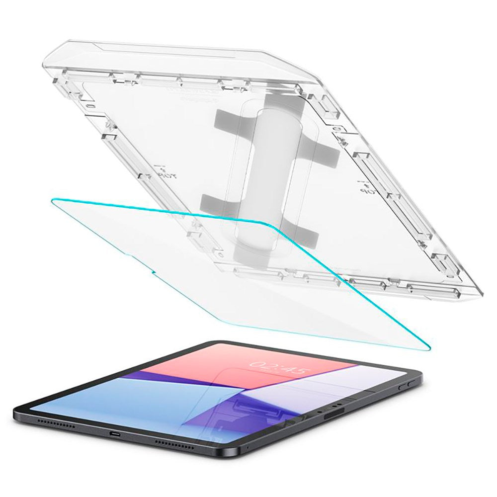 iPad Air 11" (2025 / 2024) Spigen EZ Fit Glas.tR Skærmbeskyttelse - Case Friendly - Gennemsigtig