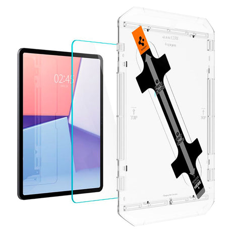 iPad Air 13" (2025 / 2024) Spigen EZ Fit Glas.tR Skjermbeskytter - Veskevennlig - Gjennomsiktig