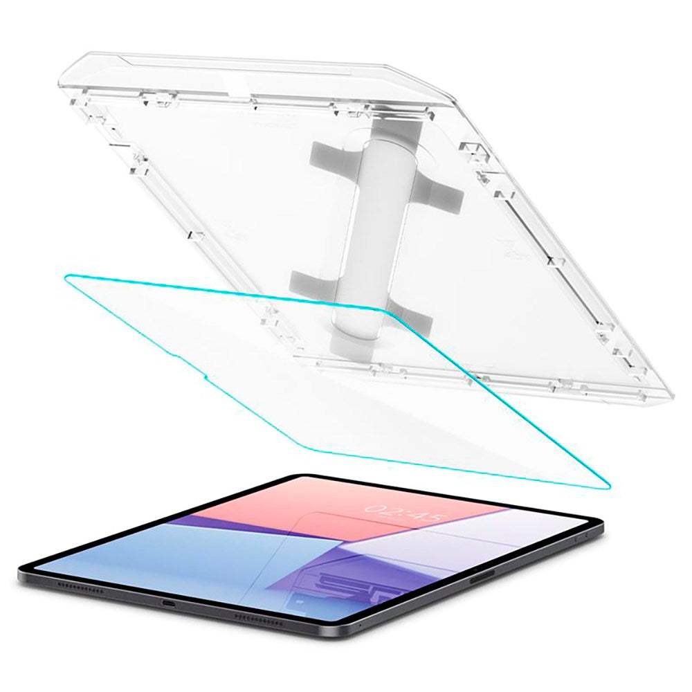 iPad Air 13" (2025 / 2024) Spigen EZ Fit Glas.tR Skærmbeskyttelse - Case Friendly - Gennemsigtig