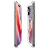iPhone 16 Pro Max Spigen Ultra Hybrid T Bakdeksel - MagSafe-kompatibelt - Gjennomsiktig / Hvit