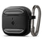 Spigen Rugged Armor Apple Airpods (4. generasjon) Veske m. Karabinhage - Svart