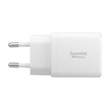 Spigen 20W Vægoplader - 1 x USB-C & 1 x USB-A - Hvid