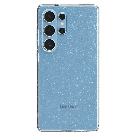 Samsung Galaxy S25 Ultra Spigen Liquid Crystal Glitter Bakdeksel - Gjennomsiktig