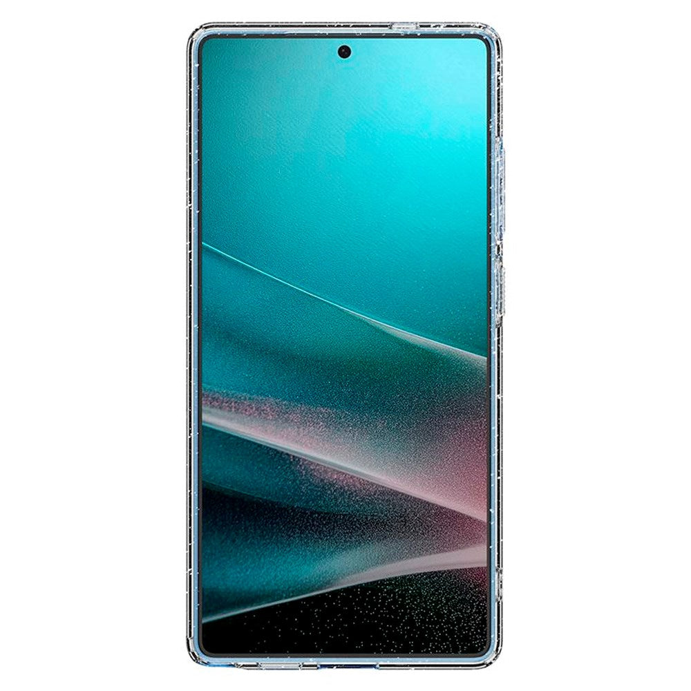 Samsung Galaxy S25 Ultra Spigen Liquid Crystal Glitter Bagside Cover - Gennemsigtig