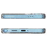 Samsung Galaxy S25 Ultra Spigen Liquid Crystal Glitter Bagside Cover - Gennemsigtig