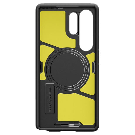 Samsung Galaxy S25 Ultra Spigen Tough Armor Hybrid Bagside Cover - MagSafe Kompatibel - Sort