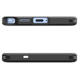 Samsung Galaxy S25 Ultra Spigen Tough Armor Hybrid Bagside Cover - MagSafe Kompatibel - Sort