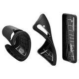 Spigen - Liquid Air Fleksibelt Plastik Cover - Samsung Galaxy S25 - Sort