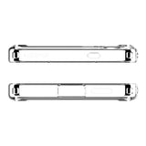 Samsung Galaxy S25 Spigen Ultra Hybrid Crystal Clear Case - MagSafe Kompatibel - Gennemsigtig / Hvid