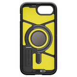 Spigen iPhone 16e Tough Armor Cover inkl. Kickstand - MagSafe Kompatibel - Gunmetal