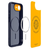 Spigen - iPhone 16e Nano Pop Cover - MagSafe Kompatibel - Blå / Gul