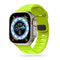 Apple Watch (42/44/SE/45/46/49 mm) Iconband Tech-Protect Line Silikonstropp - Lime