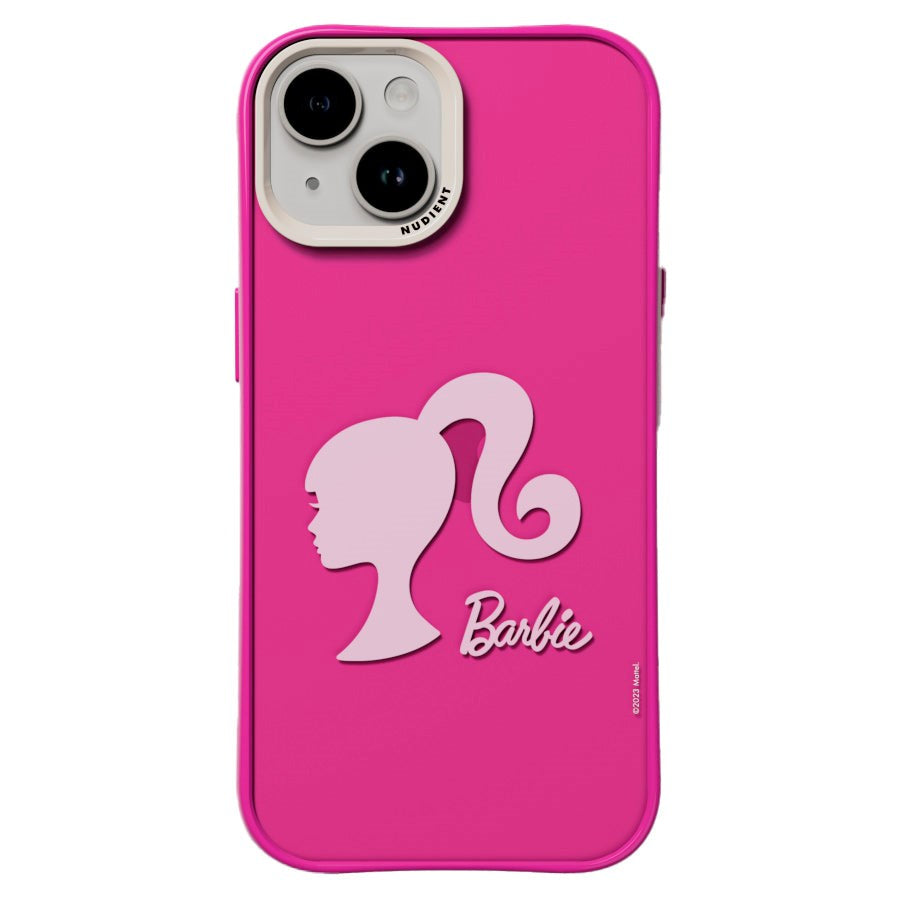 Nudient Form Case iPhone 15 Bakdeksel - Barbie's Curls