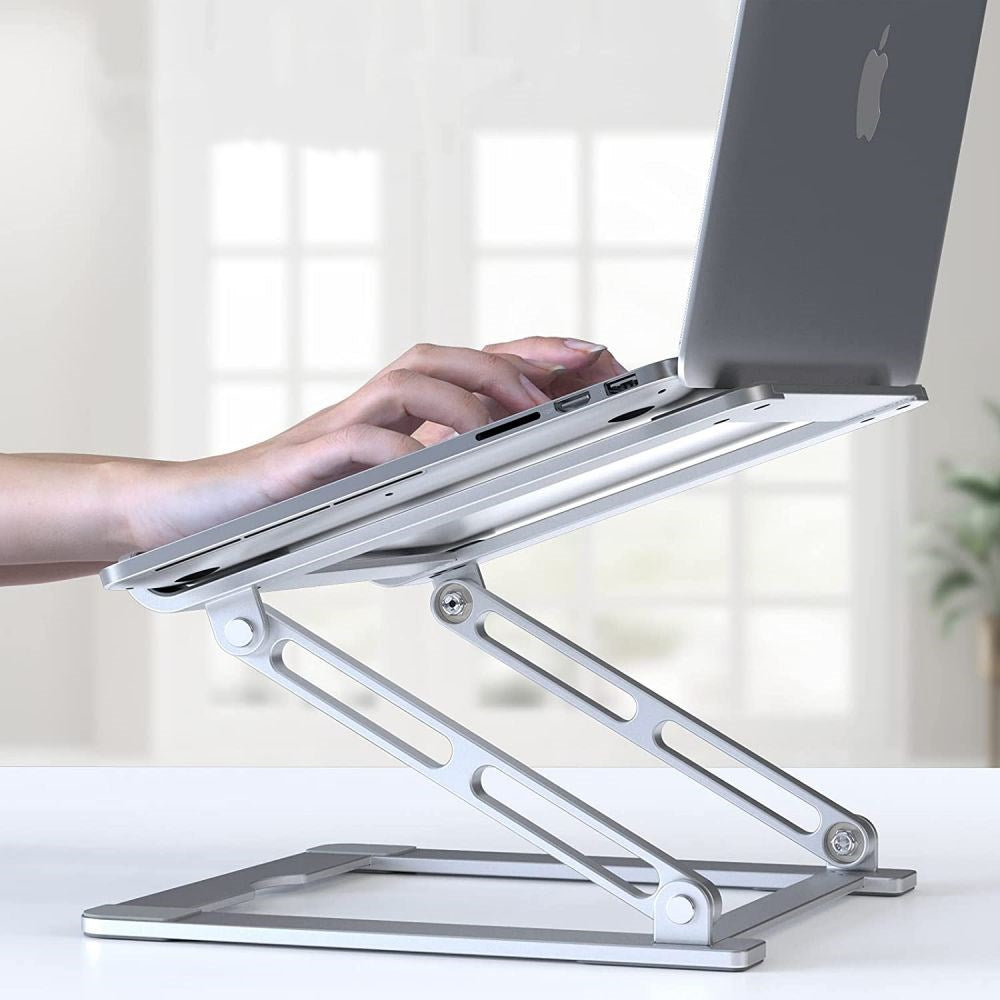 Tech-Protect Prodesk Laptop Stand - Sølv