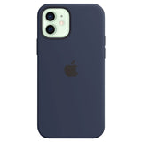 Original Apple iPhone 12 | 12 Pro Silikon MagSafe-deksel blå (MHL43ZM/A)