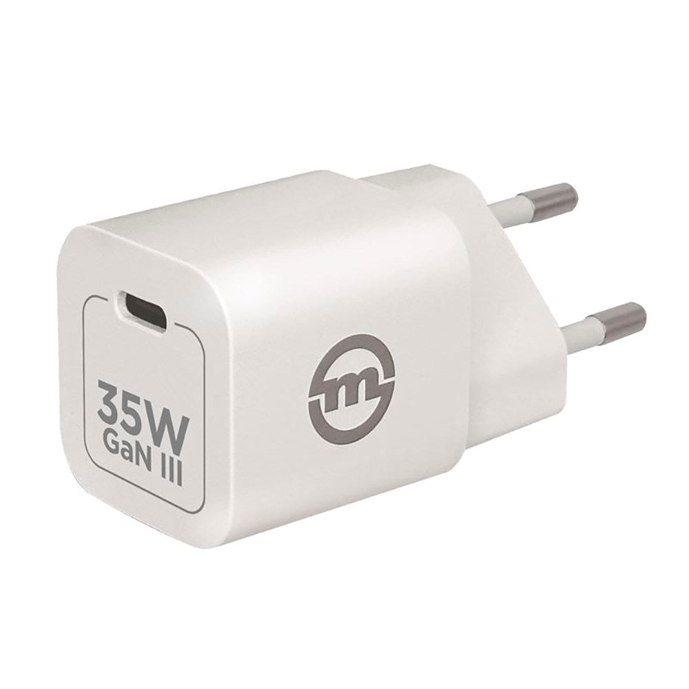Mobile Origin 35W Superlader 35W GaN Vegglader m. USB-C - Hvit