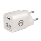 Mobile Origin 35W Superlader 35W GaN Vegglader m. USB-C - Hvit