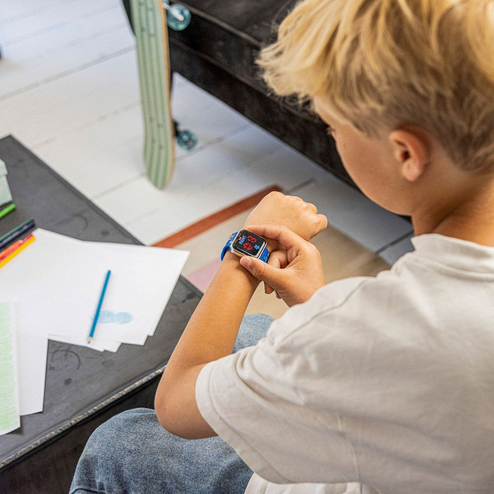 Accutime Børne-LED Ur - Justerbar Rem - Paw Patrol