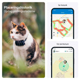 Tractive GPS Cat Mini - GPS &amp; Bluetooth Tracker for Cat - Mørkeblå