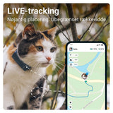 Tractive GPS Cat Mini - GPS &amp; Bluetooth Tracker for Cat - Mørkeblå